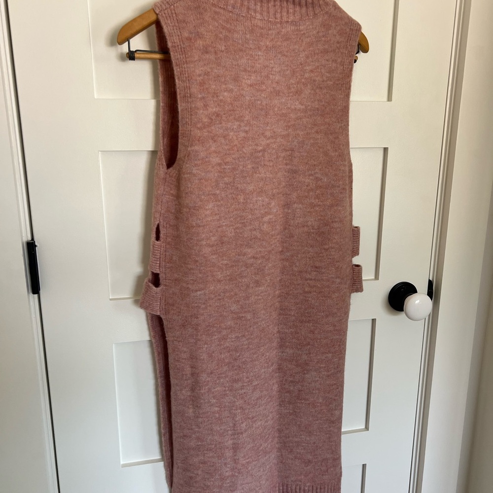bishop + young Blush Knit Turtleneck Dress - Picture 4 of 5